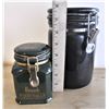 Image 2 : Two Ceramic Kitchen Storage Canisters