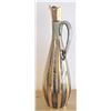 Image 2 : Glass Pitcher - Grey Glass with Gold Colour Accents
