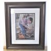 Image 1 : Framed Print - "The Apprentice" by Arlene D. Collins 12.5" by 10.5"
