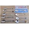 Image 1 : Lot of TEN Alberta Themed Collectors Spoons