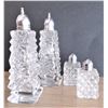 Image 1 : Two Sets of Glass Salt and Pepper Shakers