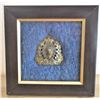 Image 1 : Early RCMP Hat Badge in Frame