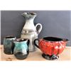Image 1 : Collection of Pottery Items