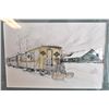 Image 2 : Northern Alberta Railway Watercolour by V. Lenore LeMay