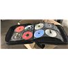 Image 1 : Large Collection of DVDs (movies and television) in a carrying case
