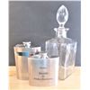 Image 1 : Decanter and Two Flasks