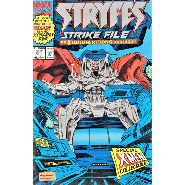 Marvel Stryfe's Strike File - First Edition -  Jan 1993 - Special X-Men Collectable