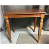 Image 1 : Side Table, Distressed Wood Appearance