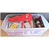 Image 1 : Bin of Party Supplies - Bin Not Included