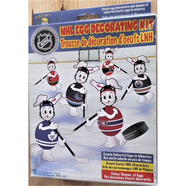 NHL Easter Egg Decorating Kit - Unused