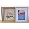 Image 1 : Two Prints in Frames