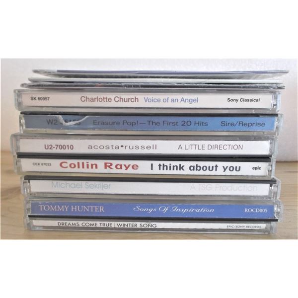 TEN CDs - Meditation, Collin Raye, and more