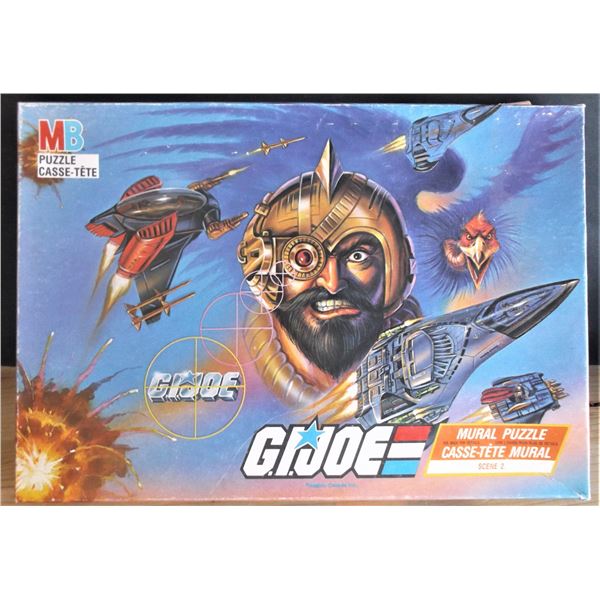 Vintage 1988 G. I. Joe Mural Puzzle - Scene Two of the Series