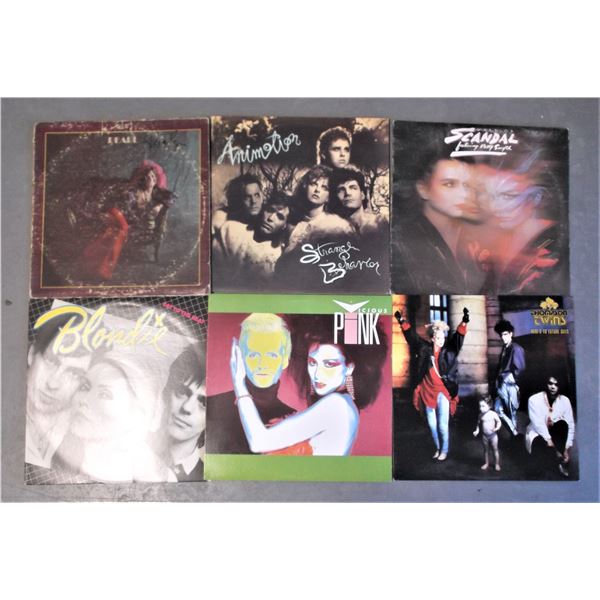 SIX Records - Vicious Pink, Thompson Twins, Scandal, Animotion, Blondie,  and Janis Joplin