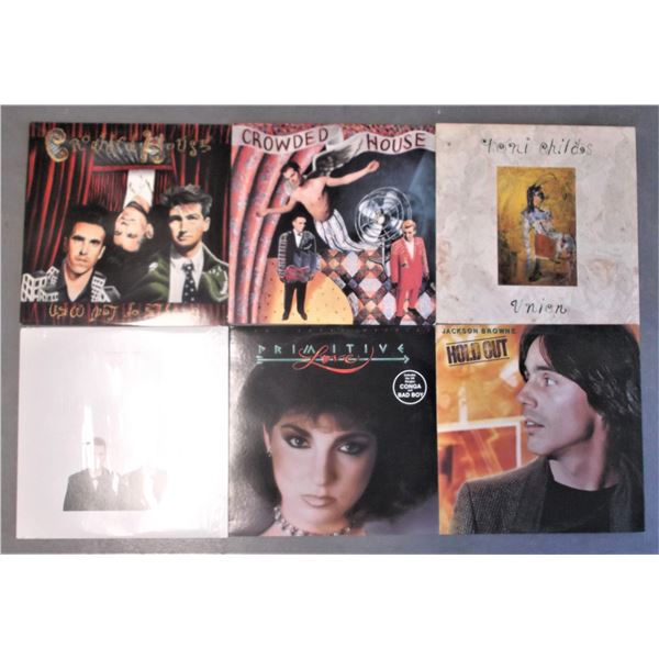 SIX Records - Jackson Browne, Toni Childs, Miami Sound Machine, Pet Shop Boys, and Crowded House