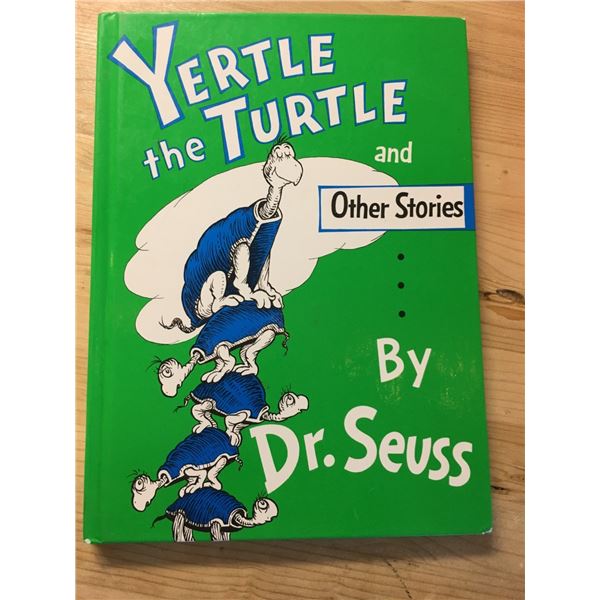 Yertle the Turtle Dr. Seuss Book, Hardcover