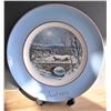 Image 1 : Avon "Dashing Through The Snow" 1979 Christmas Plate - In Box