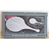 Image 1 : Silver Plated Handled Mirrors - 5.25"