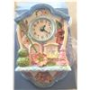 Image 2 : Avon Beautiful Blossoms Wall Clock - NEW IN BOX, TESTED AND WORKS WITH AA BATTERY