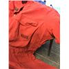 Image 2 : Work Coveralls, Short Sleeve, Red Nomex IIIA, Size 54T