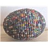 Image 3 : Wicker Bird With Hand Beaded Egg