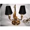 Image 1 : Solid Brass Lamp Two Way C.1900 #2248611