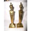 Image 1 : Brass Firedog Bookends C.1880 English #2248626