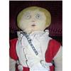 Image 1 : 12" Early Cloth Doll Painted Features #2248760