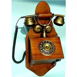 Replica Antique Wood Wall Phone  #2249677