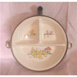 Baby's Food Dish by G.W. Co. with Heat Spout #2262184