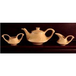 Pearl China of Ohio Teapot Creamer and Sugar  #2262189