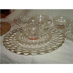 Anchor Hocking Fire King Clear Bubble Crystal #2262211