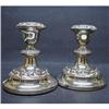 Image 1 : SILVER PLATED  - CANDLESTICKS #2262297