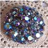 Image 1 : Unmarked D&E Aurora Blues Coat Brooch  #2262600