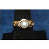 Image 1 : Handmade Balinese Pearl Silver & Gold Ring-One #2263016