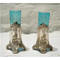 Art Noveau WMF German Flower Vases for Violets #2263090