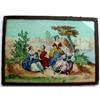 Image 1 : 19C FRENCH HAND COLOURED MINIATURE LITHOGRAPH #2263528