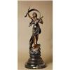 Image 1 : CLASSICAL MUSIQUE BEAUTY ART NOUVEAU BRONZE #2275490