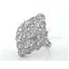 Image 1 : Retro Ring with 0.67tcw Diamonds in 18k WG #2286552