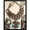 Image 1 : BOOKCHAIN Turquoise etruscan fob BRACELET #2287060