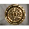 Image 1 : Scottish Alms Plate Solid Brass Hand Forged #2296172