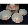 Image 1 : Fire King Red Dot Mixing Bowls in Original Box #2296247