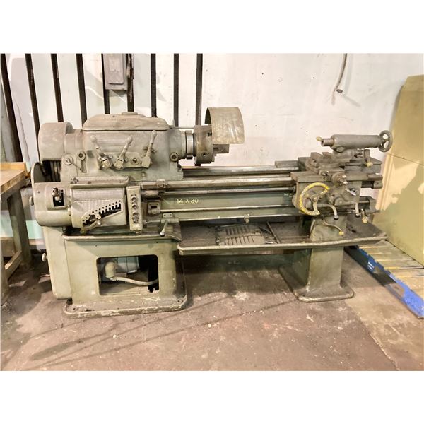 14" x 30" Hendey Lathe