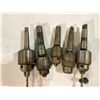 Image 2 : Lot of (5) Jacobs/ROHM Drill Chucks