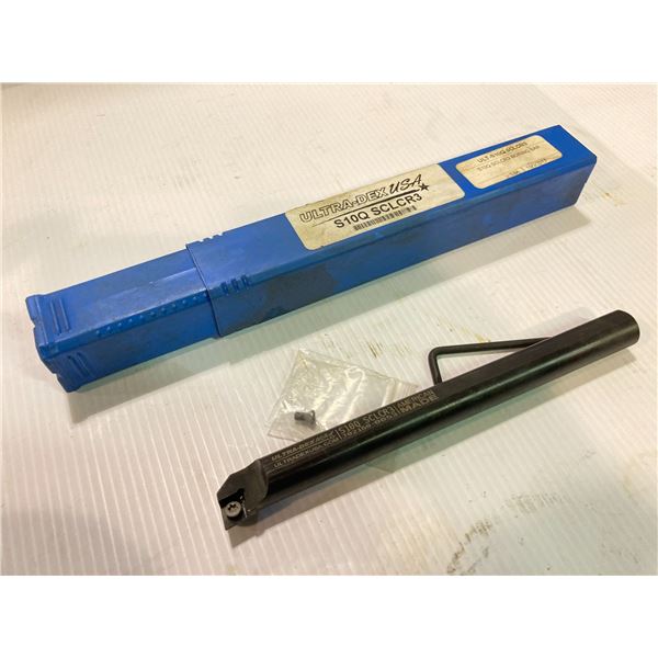 New? Ultra-Dex Indexable Boring Bar, P/N: S10Q SCLCR3