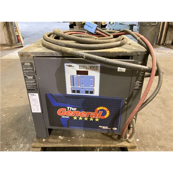 General Battery Deluxe Control Forklift Battery Charger