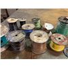 Image 3 : Lot of Misc Wire Spools