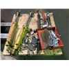 Image 2 : Skid of Misc, Tarp, Cylinders, Tools