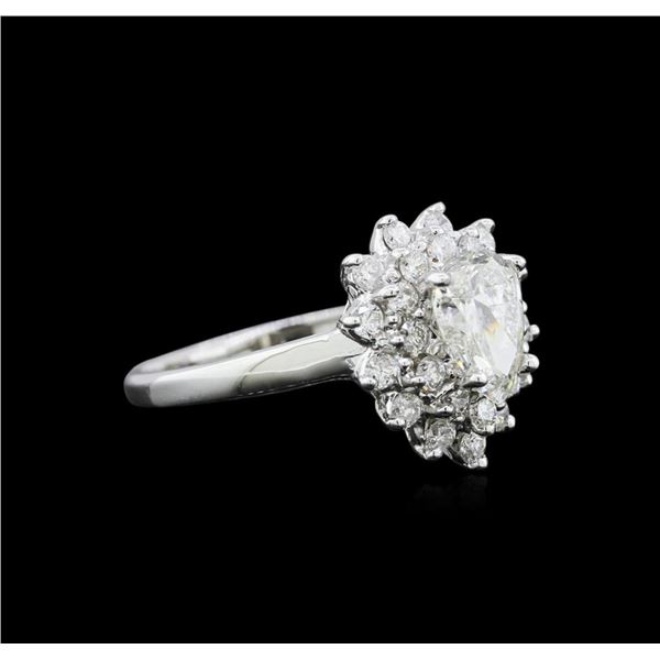 1.55 ctw Diamond Ring - 14KT White Gold