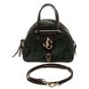 Image 1 : Jimmy Choo Green Varenne 2 Bowling Handbag